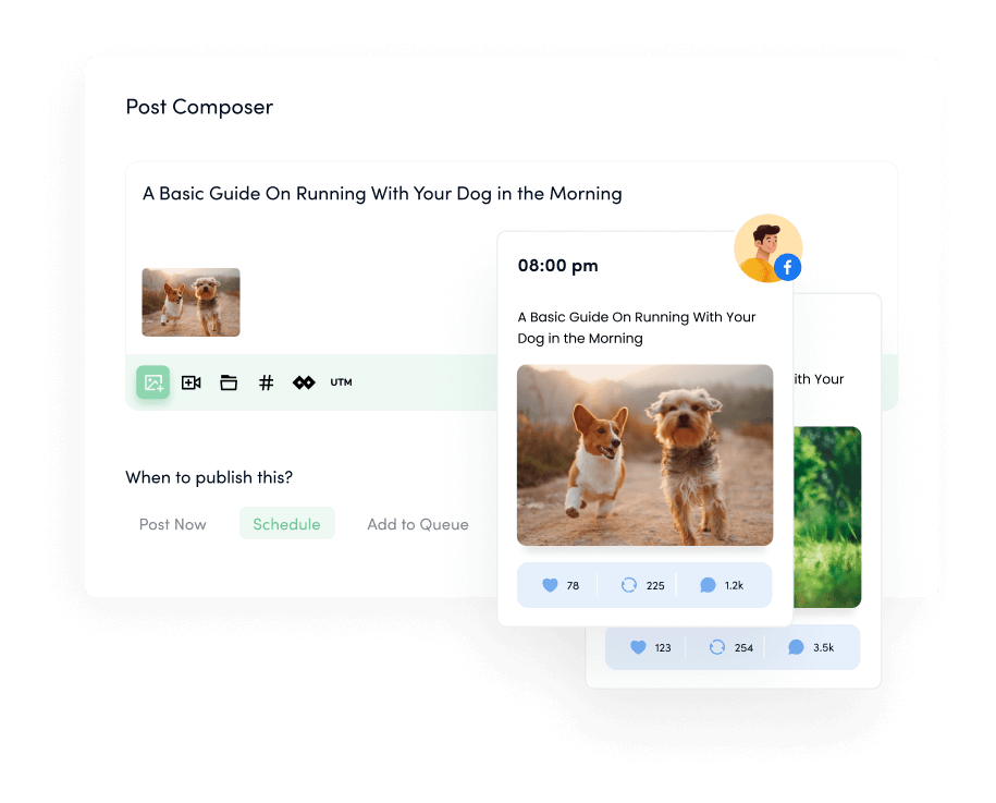publish Facebook posts
