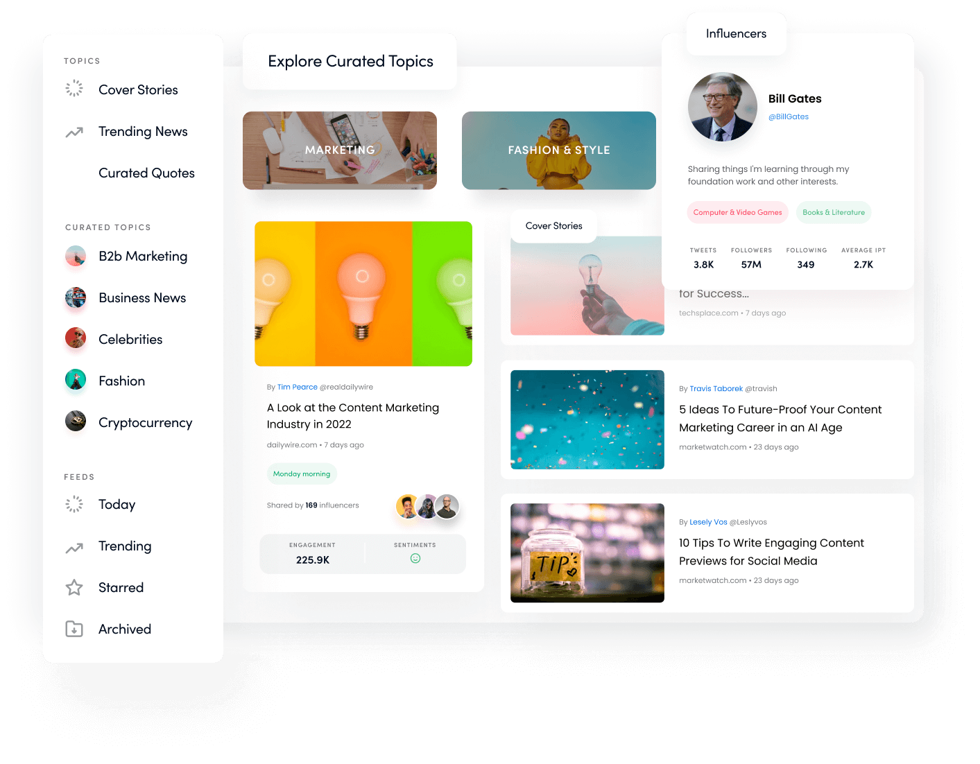 Discover - social media management platform